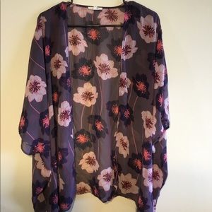 Maurice’s floral kimono.